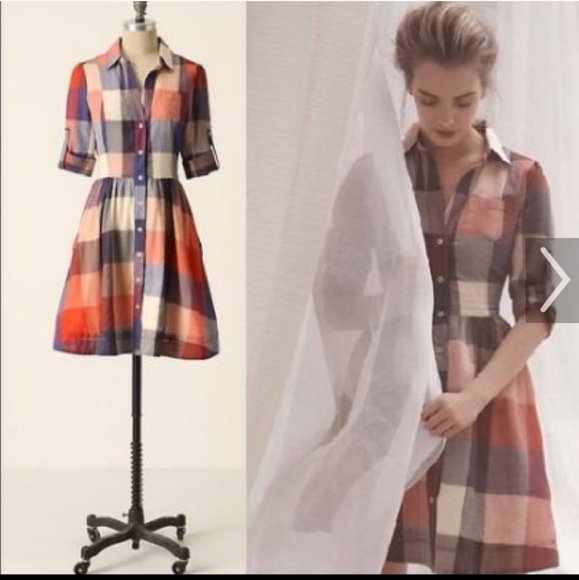 Anthropologie Dresses & Skirts - Anthropologie Moulinette Soeurs Reed Shirt Dress